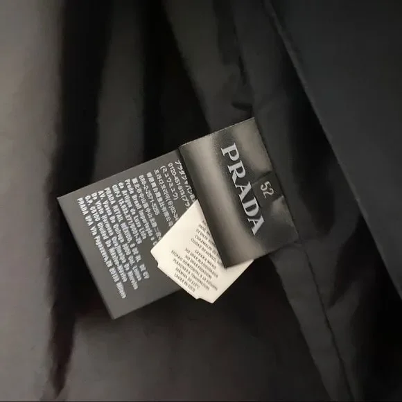 PRADA Men’s Nylon Gabardine Double Layer Jacket